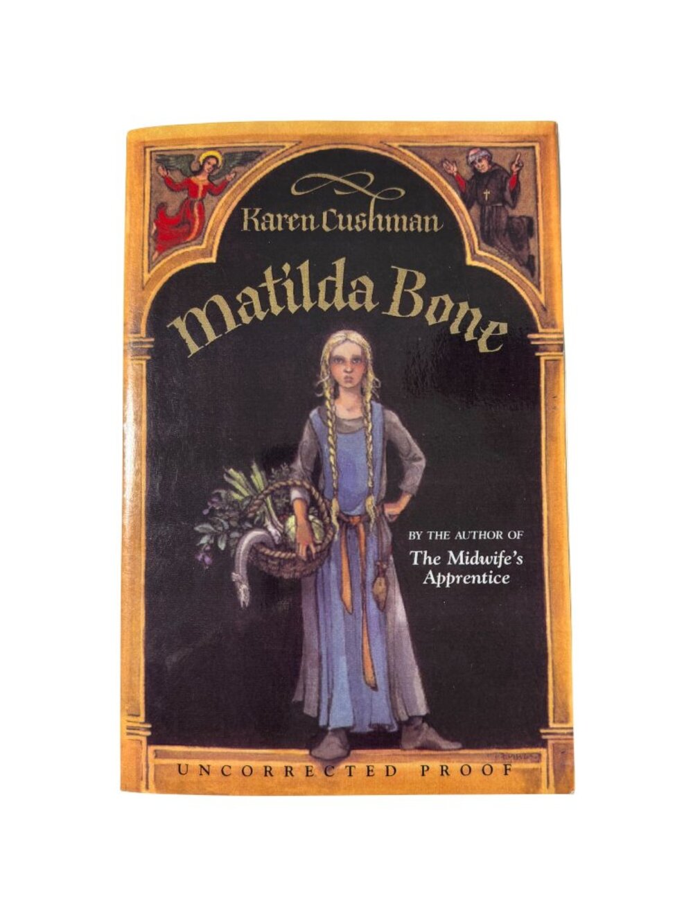 Matilda Bone Signed By Karen Cushman 2000 Uncorrected Proof CLARION SC Vintage